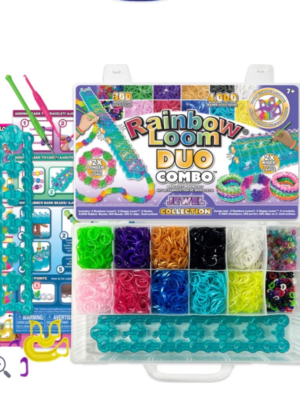 Eureka Rainbow Loom Duo Combo - Jewel Collection (Multicolor)